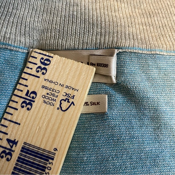 Peter Millar Stripped Quarter Zip Pullover Men’s Size XL - Picture 2 of 6